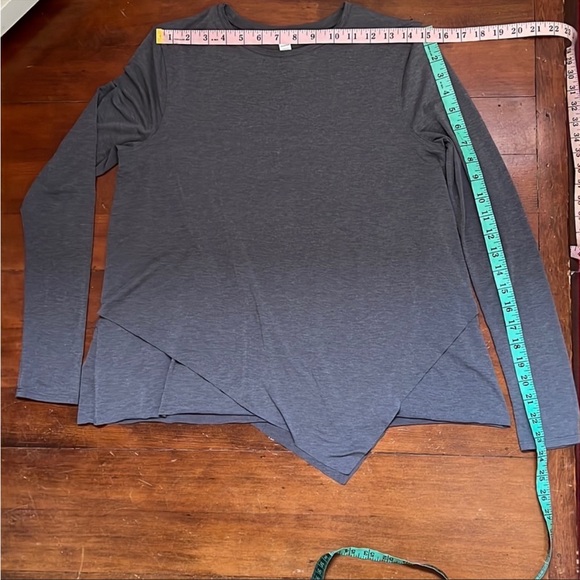 Lululemon Sweetest Day Long Sleeve *Tencel Heathered Titanium - Picture 15 of 15